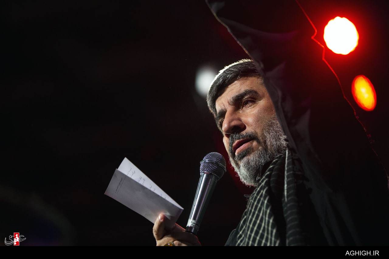 روضه حضرت علی اصغر علیه السلام شب هفتم محرم۱۴۰۰ حاج مهدی سلحشور